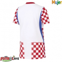 Camiseta Croacia Primera Equipación para mujer Mundial 2026 manga corta